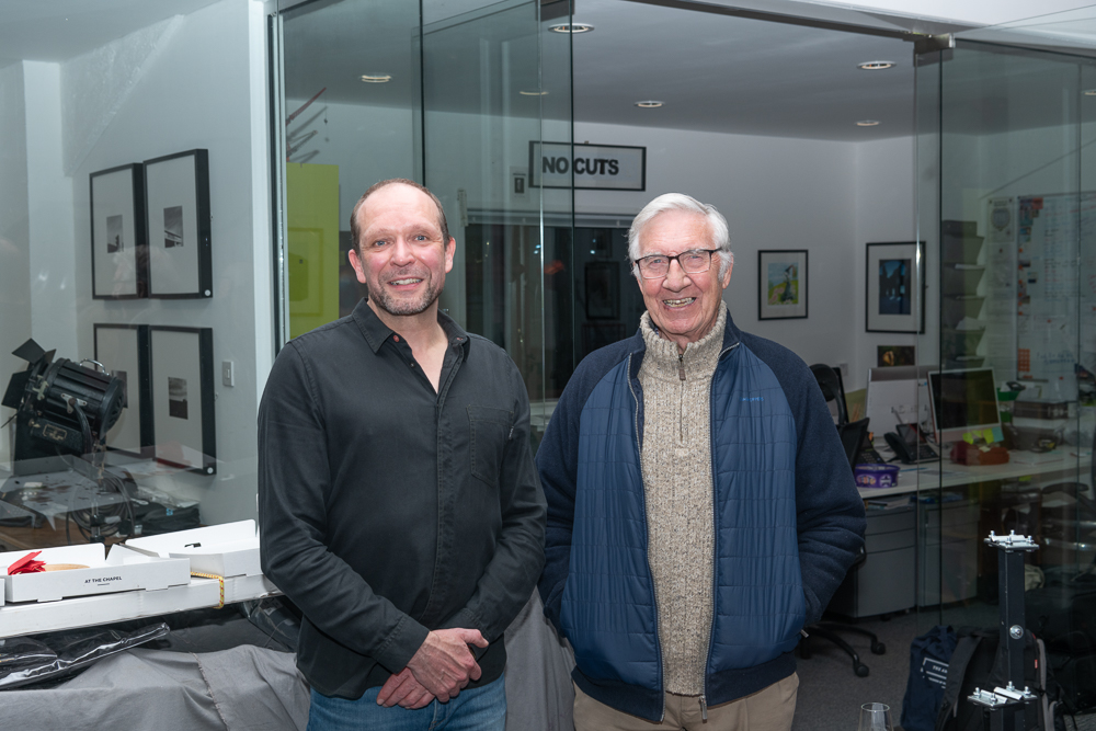 Andrew and Club Chairman, Tony Cole