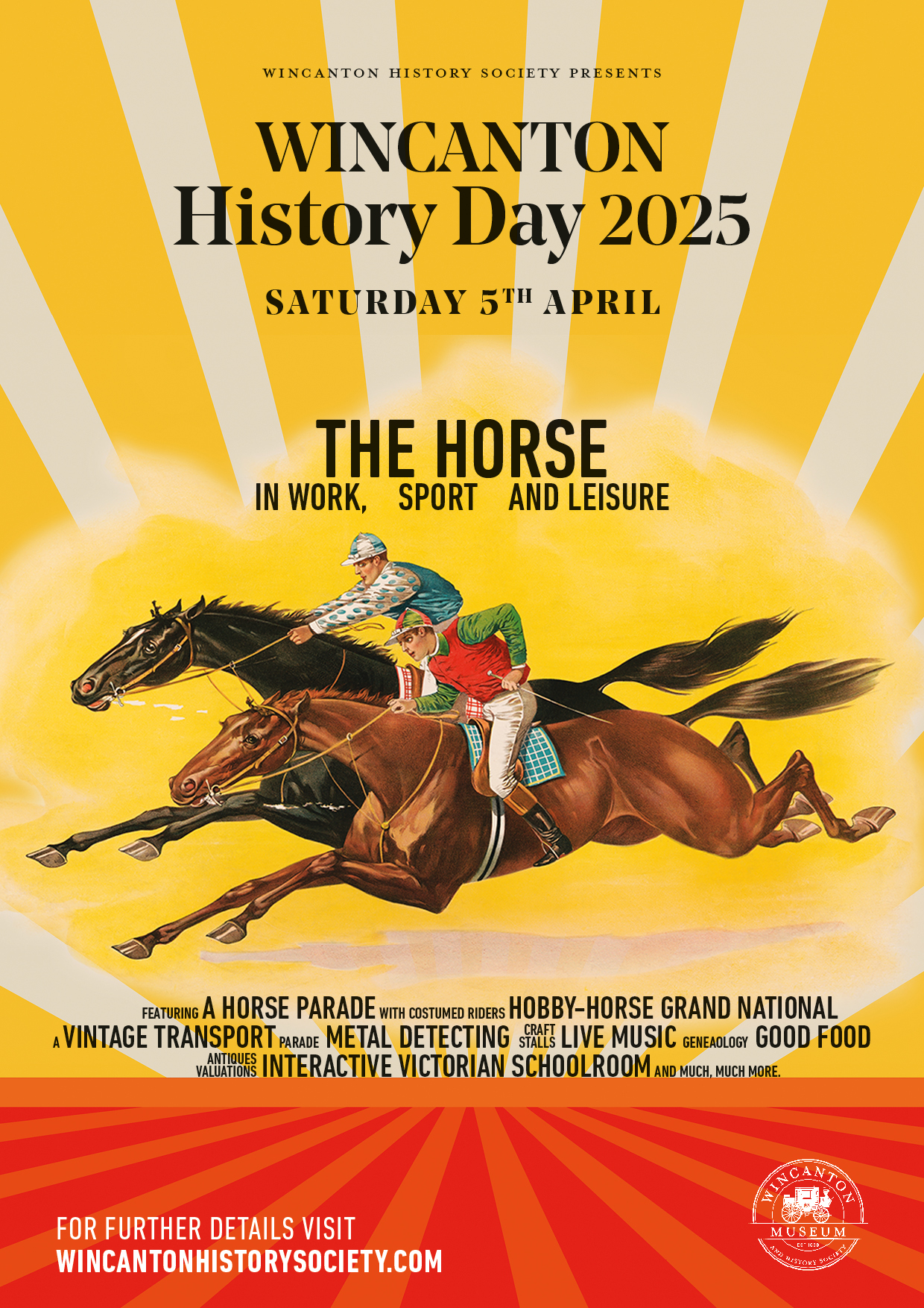 Poster advertising Wincanton History Day