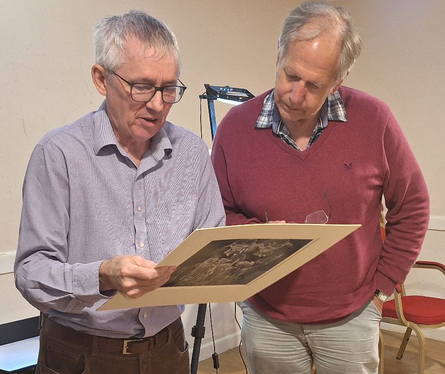 Stephen Jones with Brian